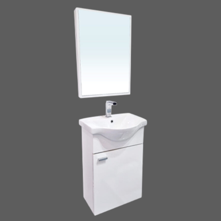 مغسلة كبت اوركا مع مرآة